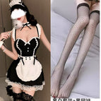 Black + fishnet stockings / One size fits all