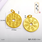 A-673-12 mountain ghost pendant 1 piece