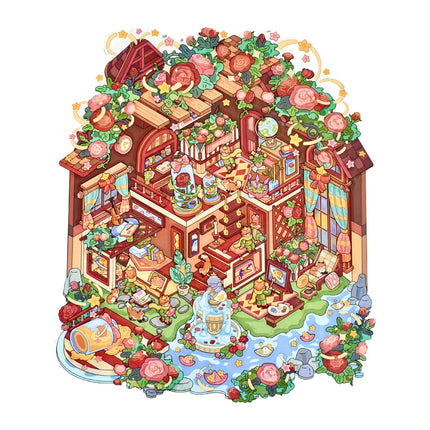 Cross-border Explosions Core Stranger Super Large 3D Stereo Landscape Stickers Decompression Microscale Scene Stickers DIY Cabin Fun Stickers