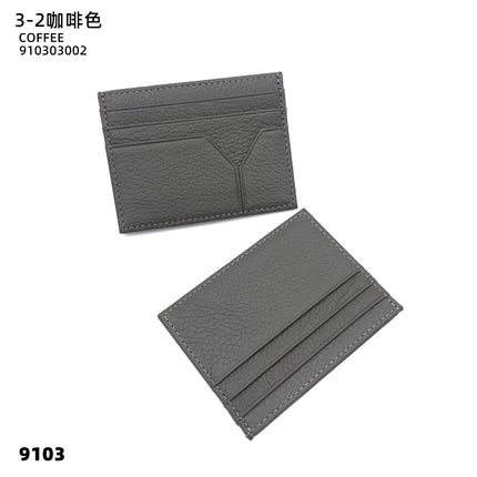 2025 Cross-Border Hot-Selling Ultra-Thin Creative Leather Card Holder Men's Commuter Bag First-Layer Cowhide Women's High-End Card Holder