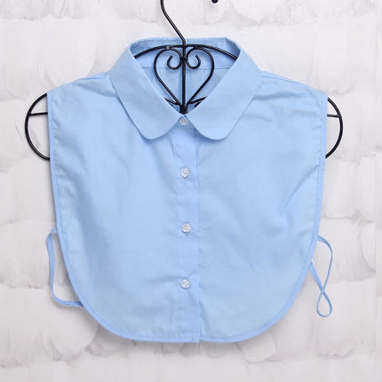 Fake Collar Women's All-match Shirt Collar Decoration Autumn and Winter Pointed Collar Matching Work Clothes Sweater Spring Round Neck Decoration Collar