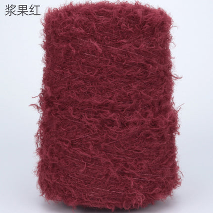 Silk Joy/Cross-Border Teddy Velvet Curly Furry DIY Handmade Knitting Yarn Ball 500g