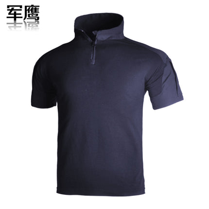 2024 Cross-border Supply G2 Tactical Camouflage Military Fan Frog Clothing Short-sleeved Tactical Cotton Men's Training Wear-resistant Scratch-resistant T-shirt
