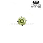M0.9*5mm(cnc bowl holder) / Apple green