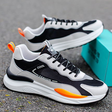 22005 New Summer Student Breathable Men's Shoes Trendyy Mesh Versatile Sports Shoes Running Lightweight Deodorant Shoes