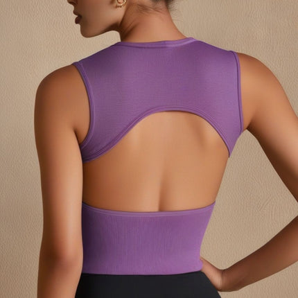 Pilates Yoga Clothing Summer Sports Vest for Women, High-End Sweet and Spicy Style, Quick-Dry Yoga Top