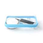 Blue zipper small size 20*12*5cm (weight 46.3g)