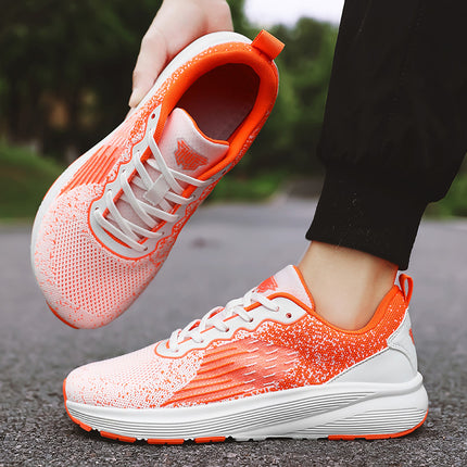 Large Size Wide-Foot Shoes, Autum Lightweight Soft-Soled Anti-Odor Loose Non-Squeezing Wide-Last Shoes for Men and Women, Versatile Sports Mesh Shoes