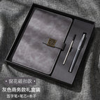 Gray window grille magnetic buckle hardcover gift box