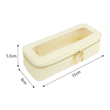 Small single custom high-level cosmetic brush storage box cross-border exquisite beauty storage bag portable texture cosmetic bag