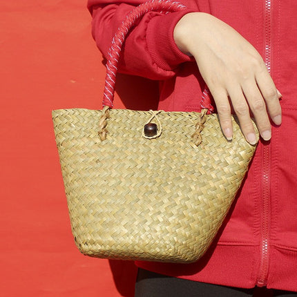 Straw Woven Bag / Sac Tressé Paille