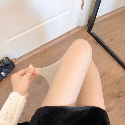 White Sheer Stockings for Women, Thin Anti-Snag Durable Black Stockings, Summer 0D Pantyhose, Bare-Leg Effect, Pineapple Socks