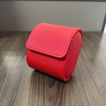2025 Cross-Border Portable 1-Digit 2-Digit 3-Digit Watch Box Pu Leather Watch Storage Box Packaging Box Wholesale