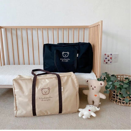 New Cartoon Animal Head Printed Kindergarten Bedding Large Storage Bag Children's Portable Fit Bag