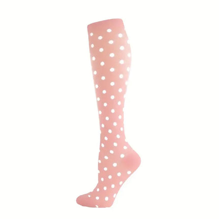 Cross-border calf compression socks sports stockings Amazon compression socks European and American pressure calf socks riding thin leg socks