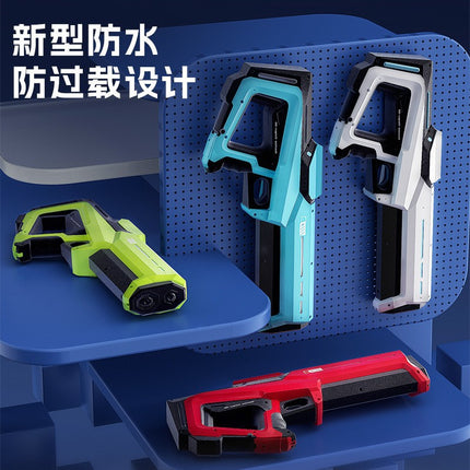 Cross-border new full-automatic large-capacity electric water gun summer outdoor Net red high-pressure water gun children's toys