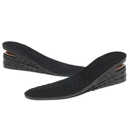 Cross-Border Amazon Pvc Inner Heightening Insole Fully Cushioned Detachable Men's and Women's Air Cushion for Sports, Comfortable and Invisible