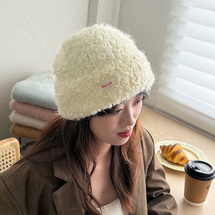 "Puff Ice Cream" Homemade Soft and Waxy Plush High-End Scarf Korean Style Warm Knitted Scarf