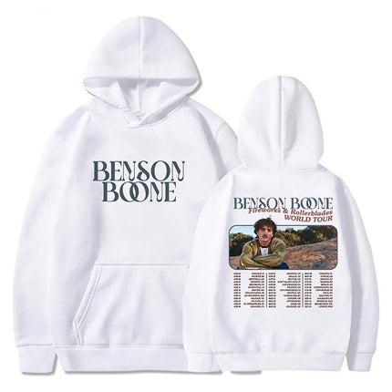 Cross-border BENSON BOONE Benson Boone Hoodie Amazon Autumn and Winter Casual Sweater Men's and Women's Hoodie
