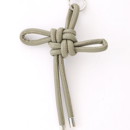 New Hand-woven Ruyi Knot Keychain Chinese Knot Car Bag Hanging Chain Accessories Keychain Hanging Ornaments