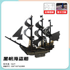 [Wearing small guns] Black Sail Pirate Ship