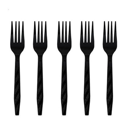 Cross Border Black Bow Party Decoration Tableware Paper Plate Tissue Package Banner Spiral Girl Birthday Party Supplies