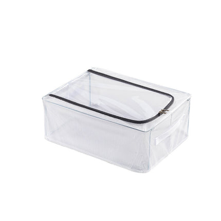 Folding Steel Frame Shoe Box Storage Transparent Dustproof Shoe Cabinet Home Storage Dormitory Shoe Storage Box Installation-Free Batch