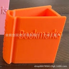 Orange mini bookshelf