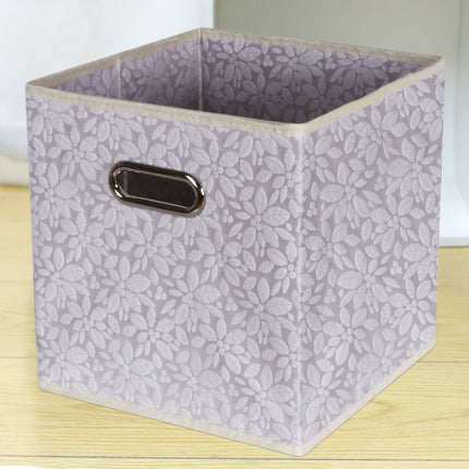 Amazon Coverless Storage Box Fabric Storage Box Foldable Large Clothes Organiser Toy Storage Box Cross Border