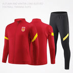 [set] 2621 chinese red-long zipper / L