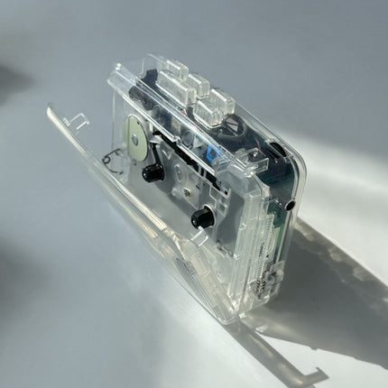 Bayin Box Cross-Border Transparent Retro Tape Player Recorder Walkman Headphone Player Tape Player Radio