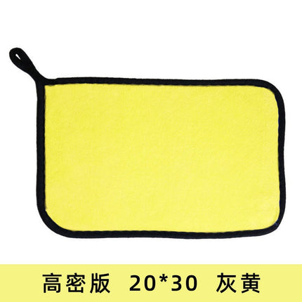 Customized Logo Gym Cleaning Company Hot-Stamped Promotional Glass Cleaning Towels for Interior Surfaces Without Leaving Marks, Advertising Gift Towels