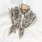 L024-066-02khaki / 70cm wrinkled square towel