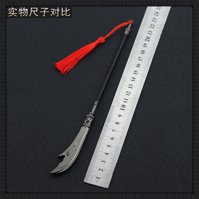 The Three Kingdoms Cold Weapon Surrounding Yibo Yuntian Guan Yunchang Guan Yu Qinglong Crescent Moon Knife Classic Edition All Metal Crafts
