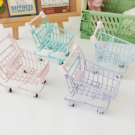 INS Iron Mini Trolley Storage Basket / Panier Rangement Fer Mini Chariot