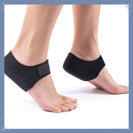 Manufacturer Cross-Border Silicone Heel Protector Velcro Heel Cover Heel Pad Shock-Absorbing Heel Protector Pad