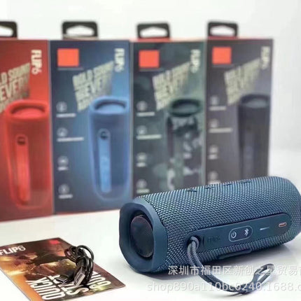 For foreign trade FLIP 60000 flower tube 7 generation bluetooth speaker wireless mini outdoor portable subwoofer waterproof audio