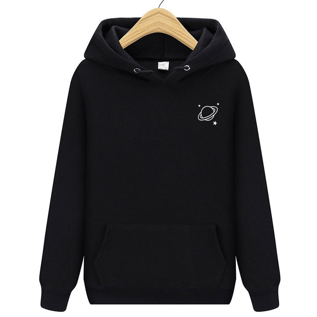 Amazon Aliexpress European and American Foreign Trade Velvet Hoodie Sweatshirt Women's Autumn and Winter Tops Women's Loose Large Size