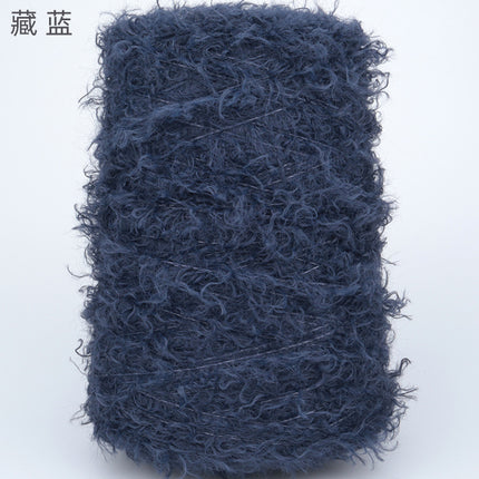 Silk Joy/Cross-Border Teddy Velvet Curly Furry DIY Handmade Knitting Yarn Ball 500g