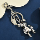 Platinum bear keychain
