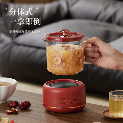 Multi-functional Flower Tea Pot Household Health Pot Mini Glass Boiling Kettle Small Health Cup Gift Electric Stew Cup for Tea