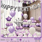 JT-SR01-7 purple silver crown suit [paper card packaging] [dispensing and ribbon]]
