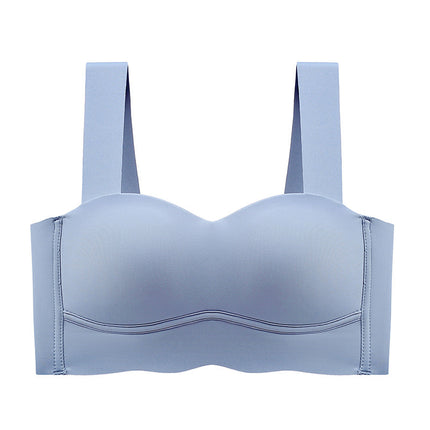 Tube top seamless sports underwear women's vest thin small chest push up top support big chest show small wireless bra