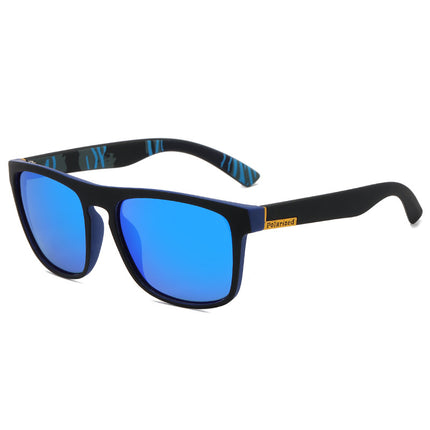 Polarized Elastic Paint Real Film Sunglasses Outdoor Beach Men's Sunglasses Fishing Mountaineering Glasses Anti-UV New
