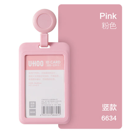 Youhe work permit work card with lanyard work card doctor nurse badge label easy pull buckle student card school