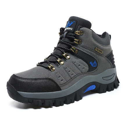 Outdoor High Top Hiking Shoes Hiking Shoes Waterproof Sneakers
