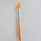 Telescopic finger reading stick orange