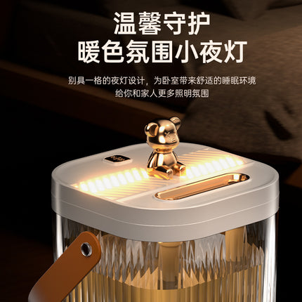 Cross-Border Desktop Humidifier for Home Bedroom Extra Large Capacity Ambient Light Double Nozzle Extra Large Mist Volume Sprayer Dropshipping