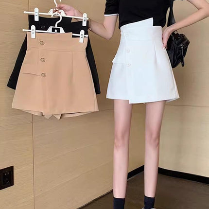 Short Skirt Elegant 2024 Design Sense Women's Hip Spring Half A- Shaped Slim New Arrival Skirt Irregular Hip Cover Pants
