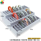 Three-layer 42-cell wide bracelet display plate (ice ash) / Please see picture detailed size